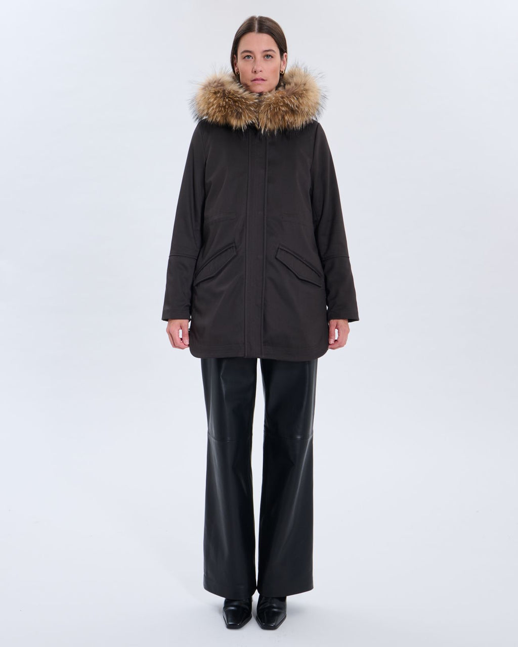 Piria chocolate parka_4