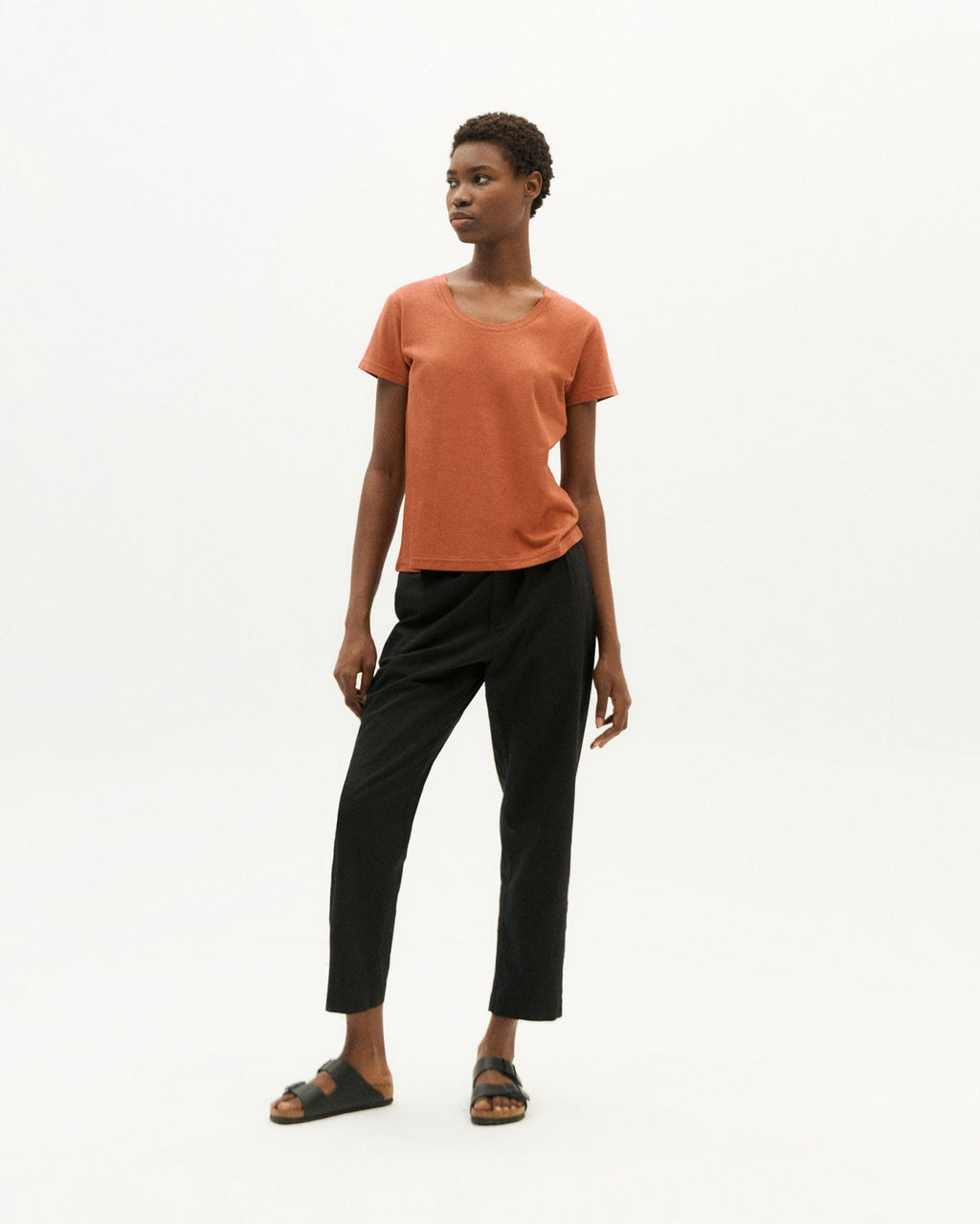 Carrot Rina Light Pants - Black
