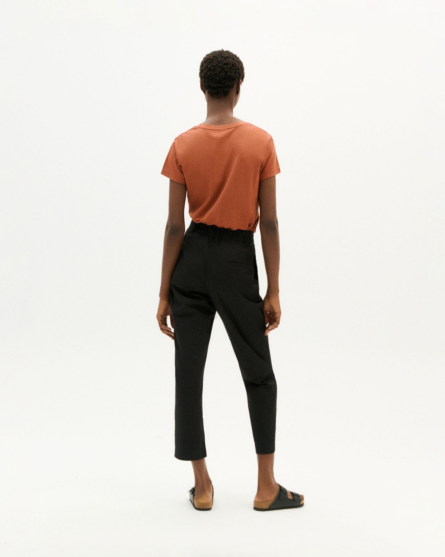 Carrot Rina Light Pants - Black