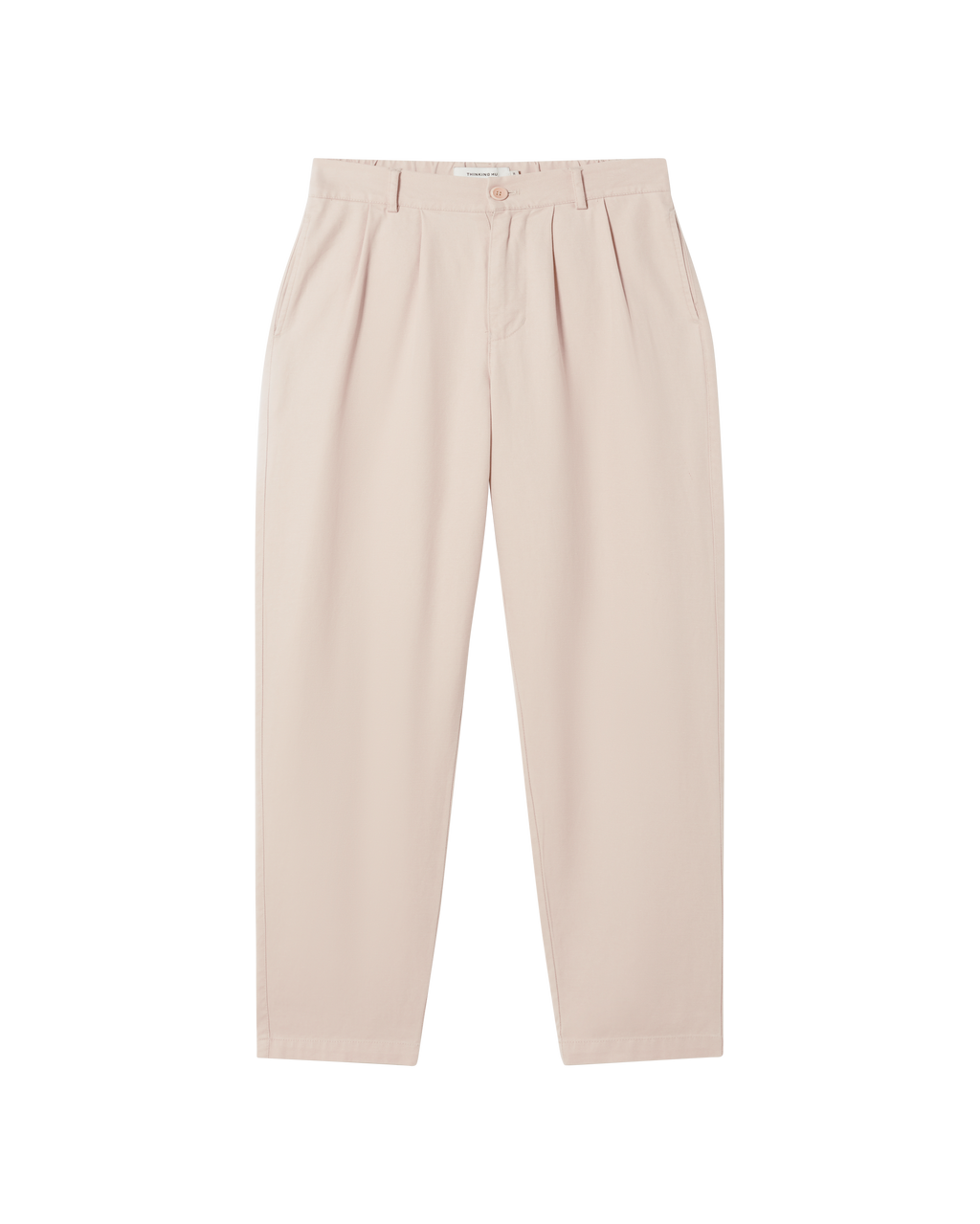 Raw hemp Rina sustainable trousers - silhouette 3
