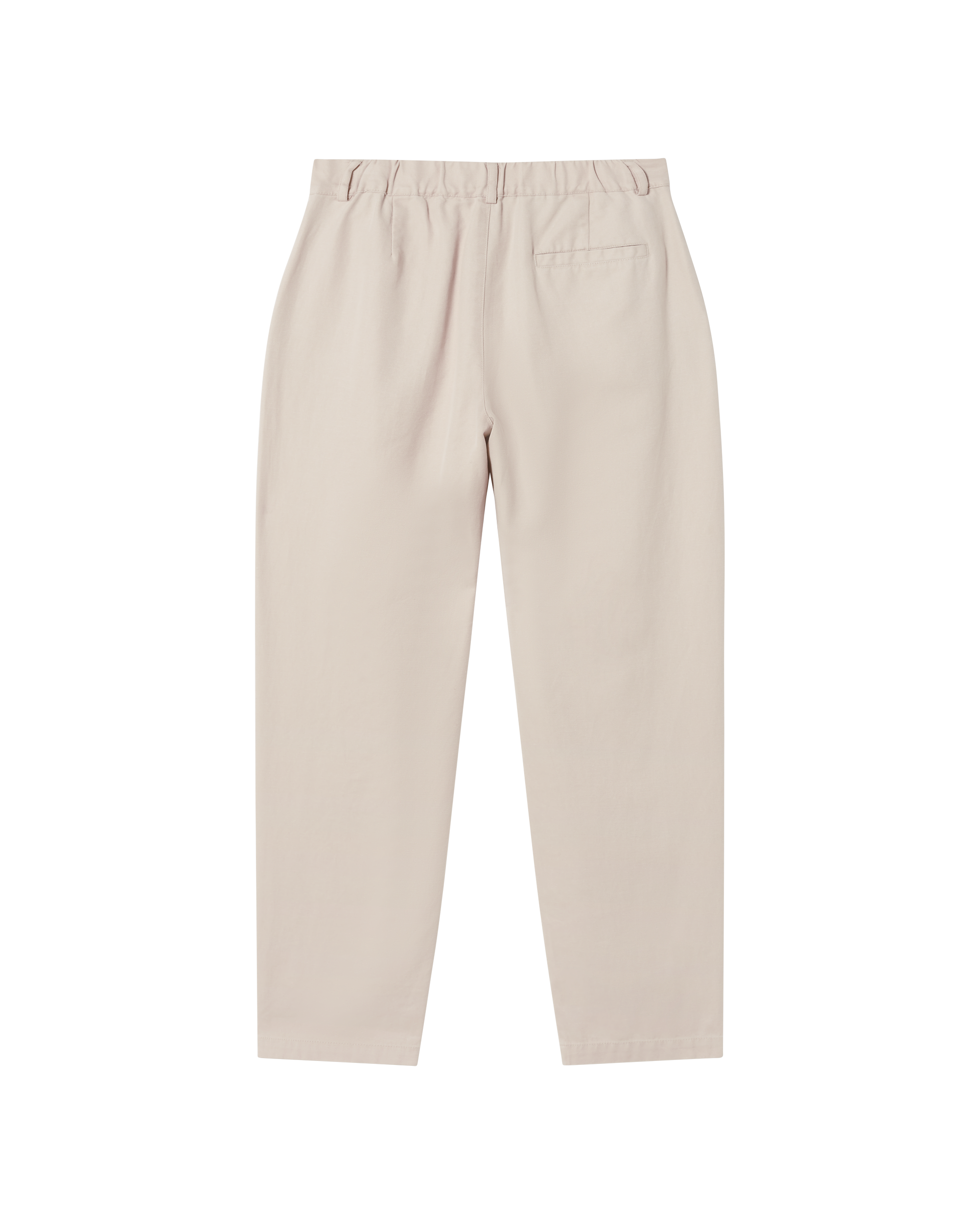 Raw hemp Rina sustainable trousers - silhouette 2