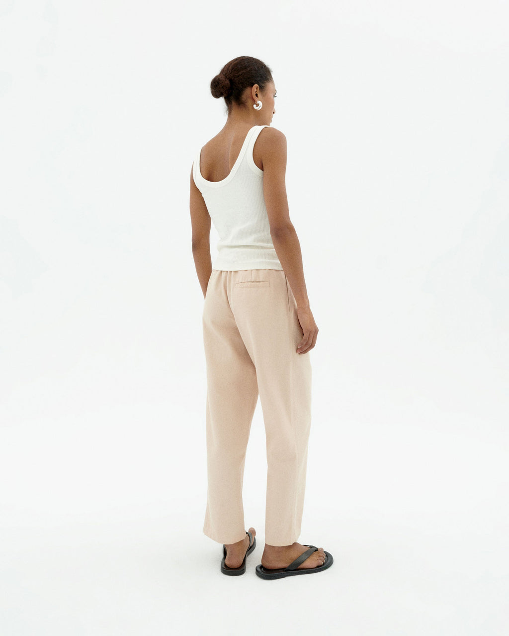 Pantalón crudo hemp Rina sostenible-4