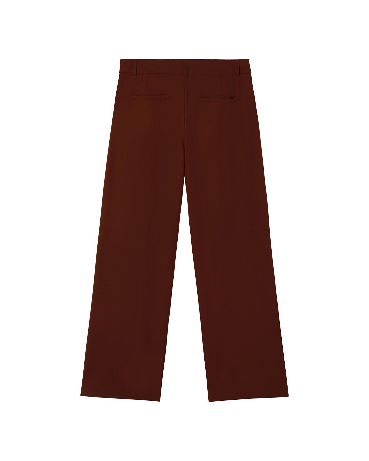 Pat sostenible brown pants - silueta 2