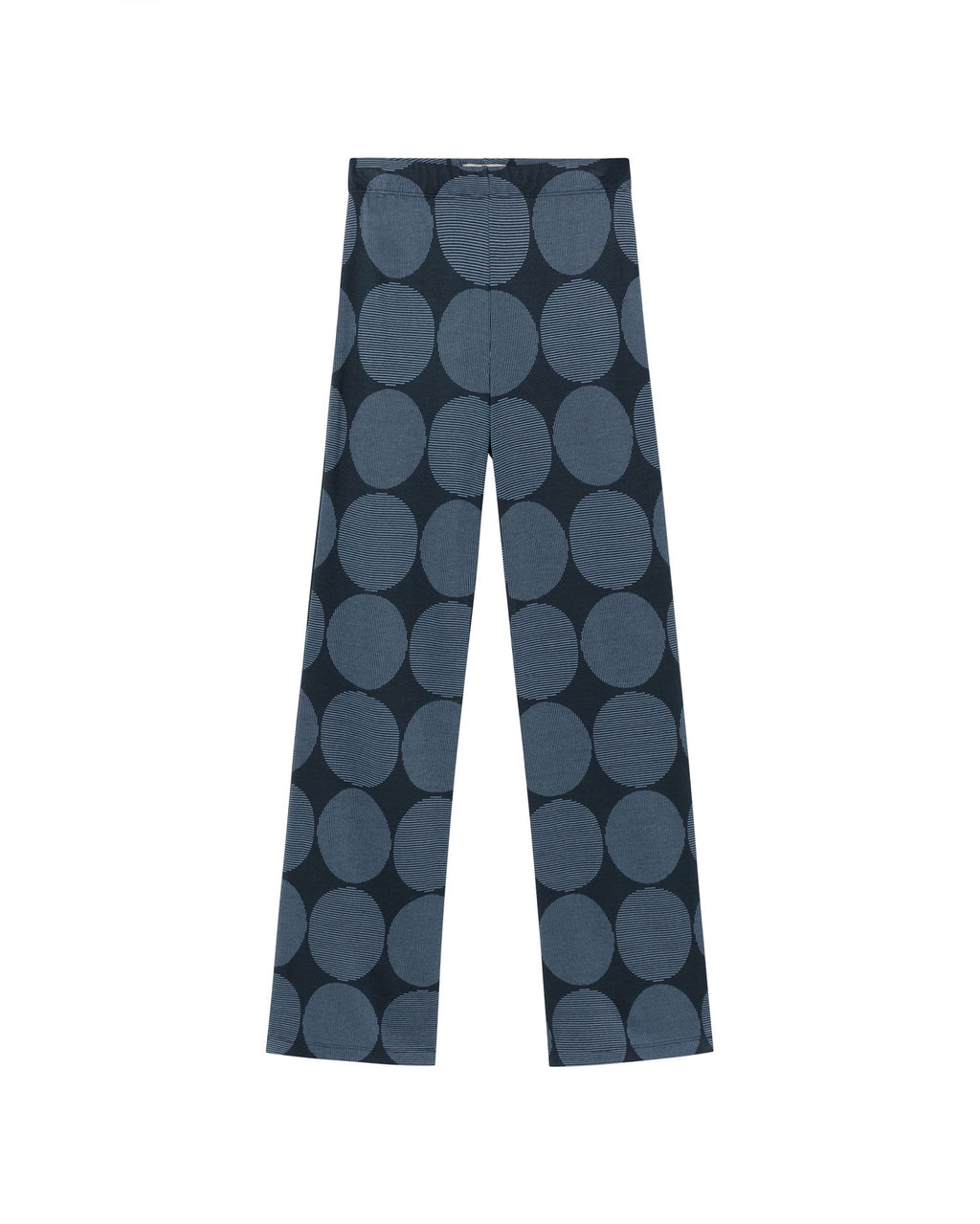 Pantalón azul japón Naia sostenible-silueta-1