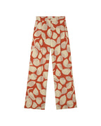 Pantalón multicolor hoja luz Manolita sostenible - silueta 3