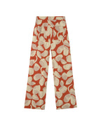 Pantalón multicolor hoja luz Manolita sostenible - silueta 1