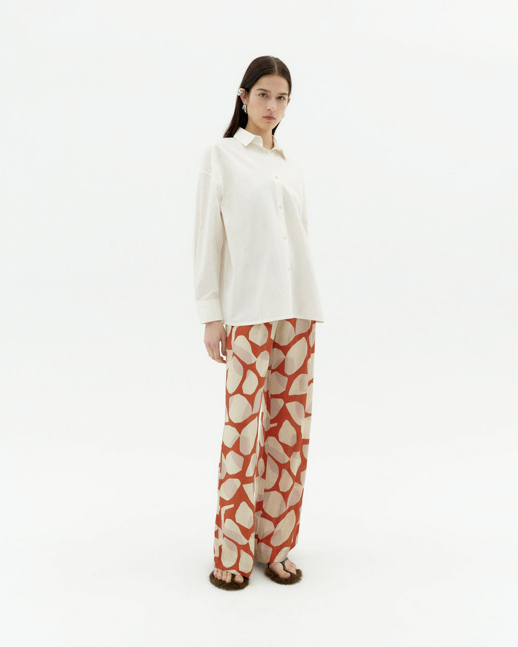 Pantalón multicolor hoja luz Manolita sostenible-2