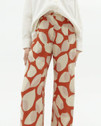 Pantalón multicolor hoja luz Manolita sostenible-3