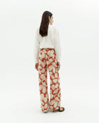 Pantalón multicolor hoja luz Manolita sostenible-4