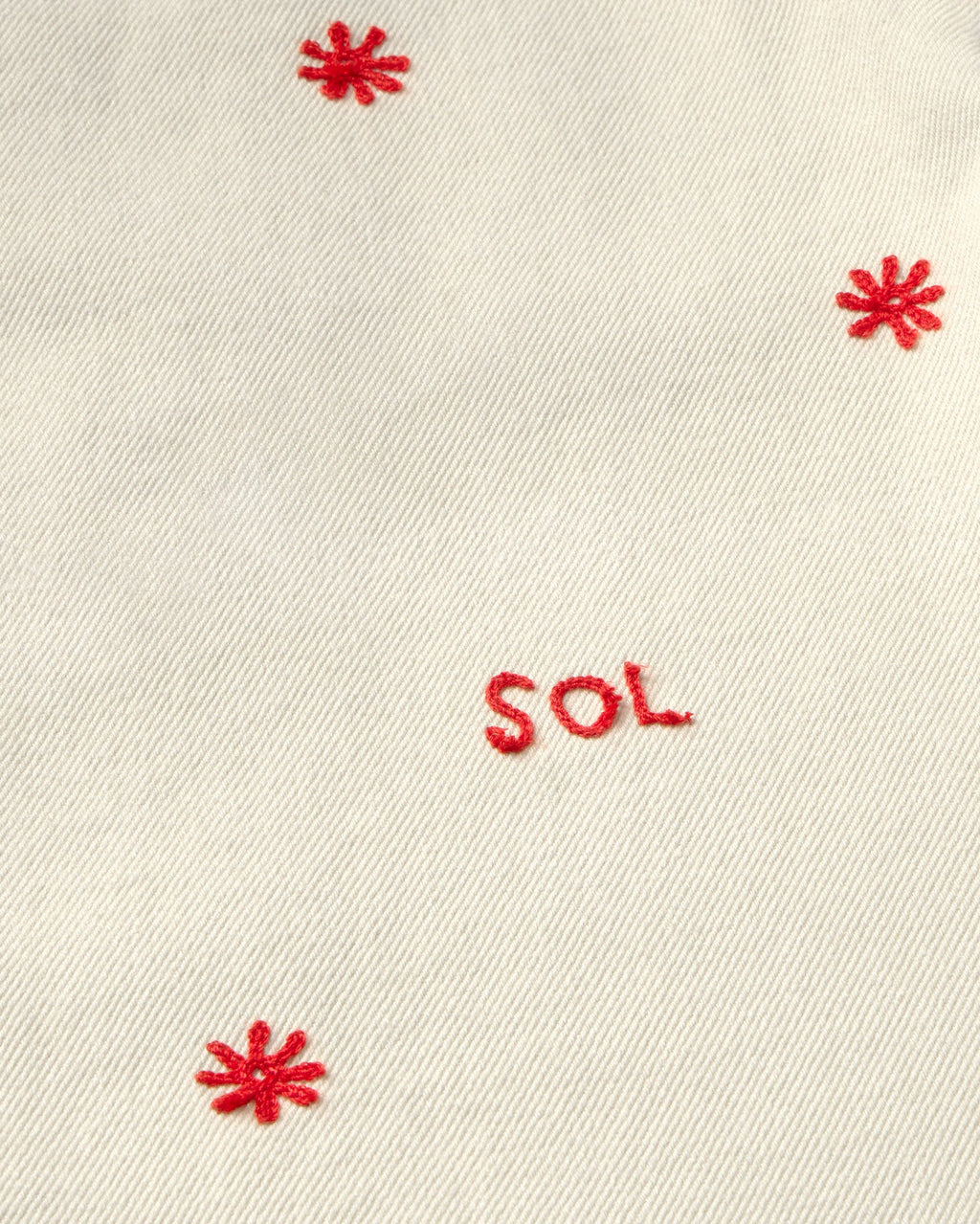 Pantalón crudo sol cadena Hedda sostenible - silueta 2