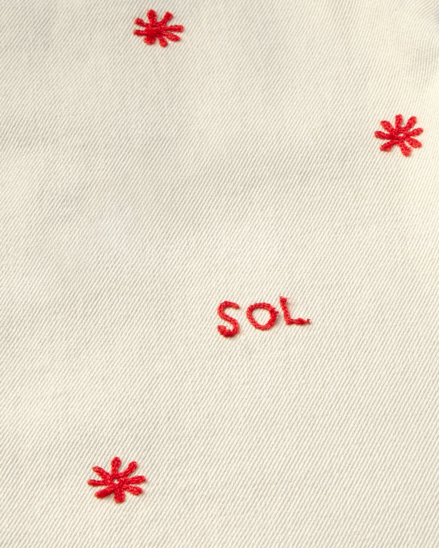 Pantalón crudo sol cadena Hedda sostenible - silueta 2