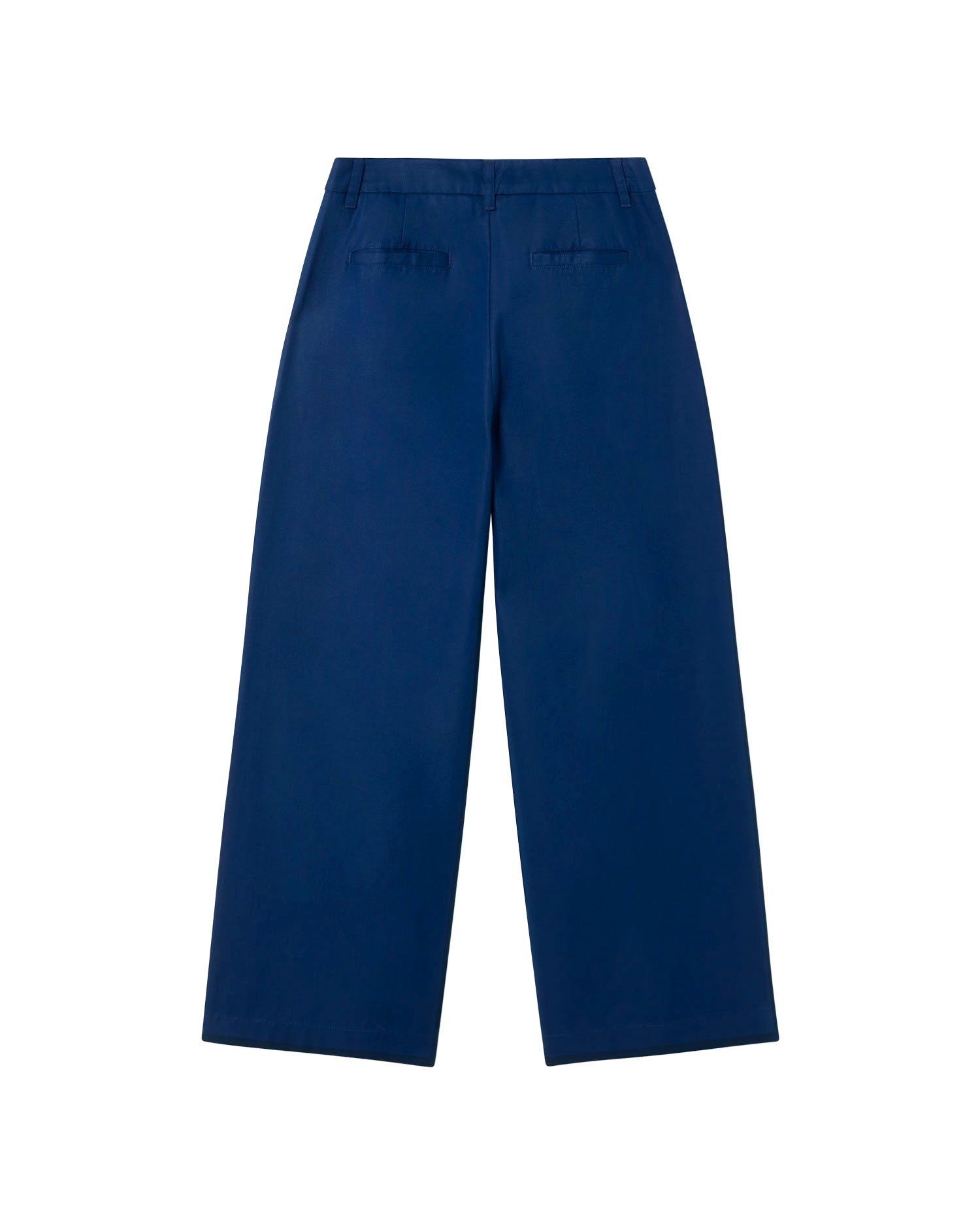 Pantalón cáñamo azul Pat sostenible - silueta 2