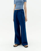 Pantalón azul cáñamo Pat sostenible-1