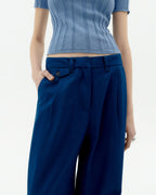 Pantalón cáñamo azul Pat sostenible-3