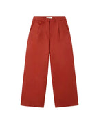 Pantalón rojo hemp Pat sostenible - silueta 1