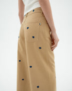Beige sol chain pants Hedda sostenible-3