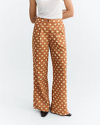 Pantalón wide leg estampado lunares Manolita sostenible - 2