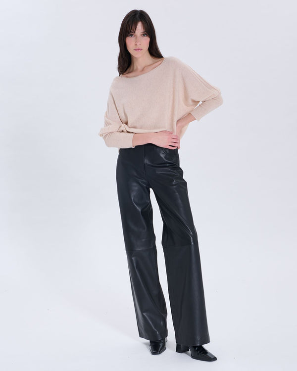 Penseeboat beige chine sweater_1