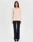Penseeboat beige chine sweater_3