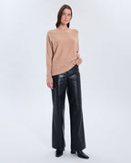 Pull Penseeboat camel en cachemire_1