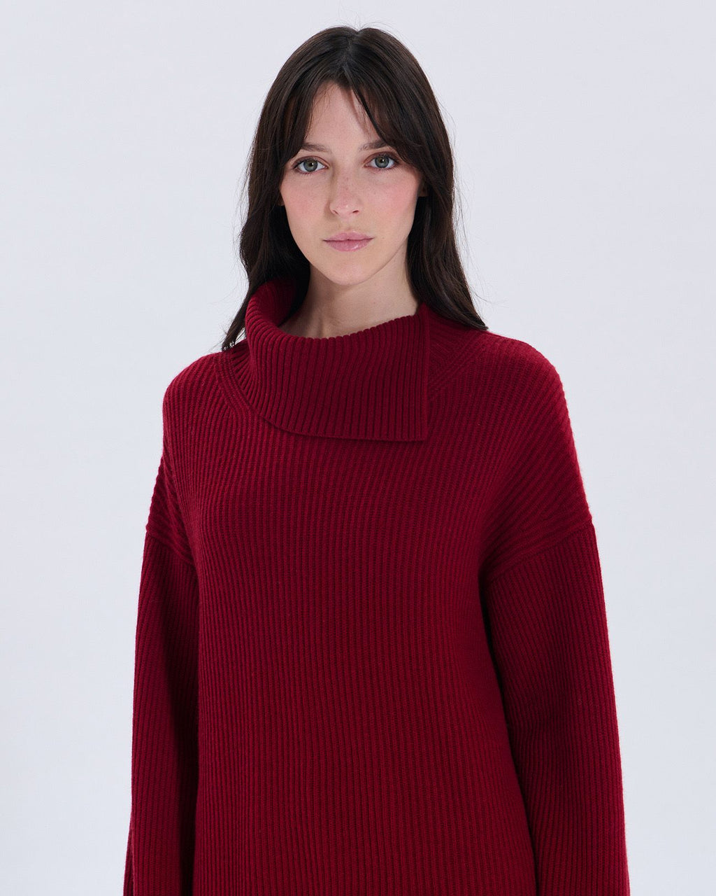 Peru carmine sweater_2