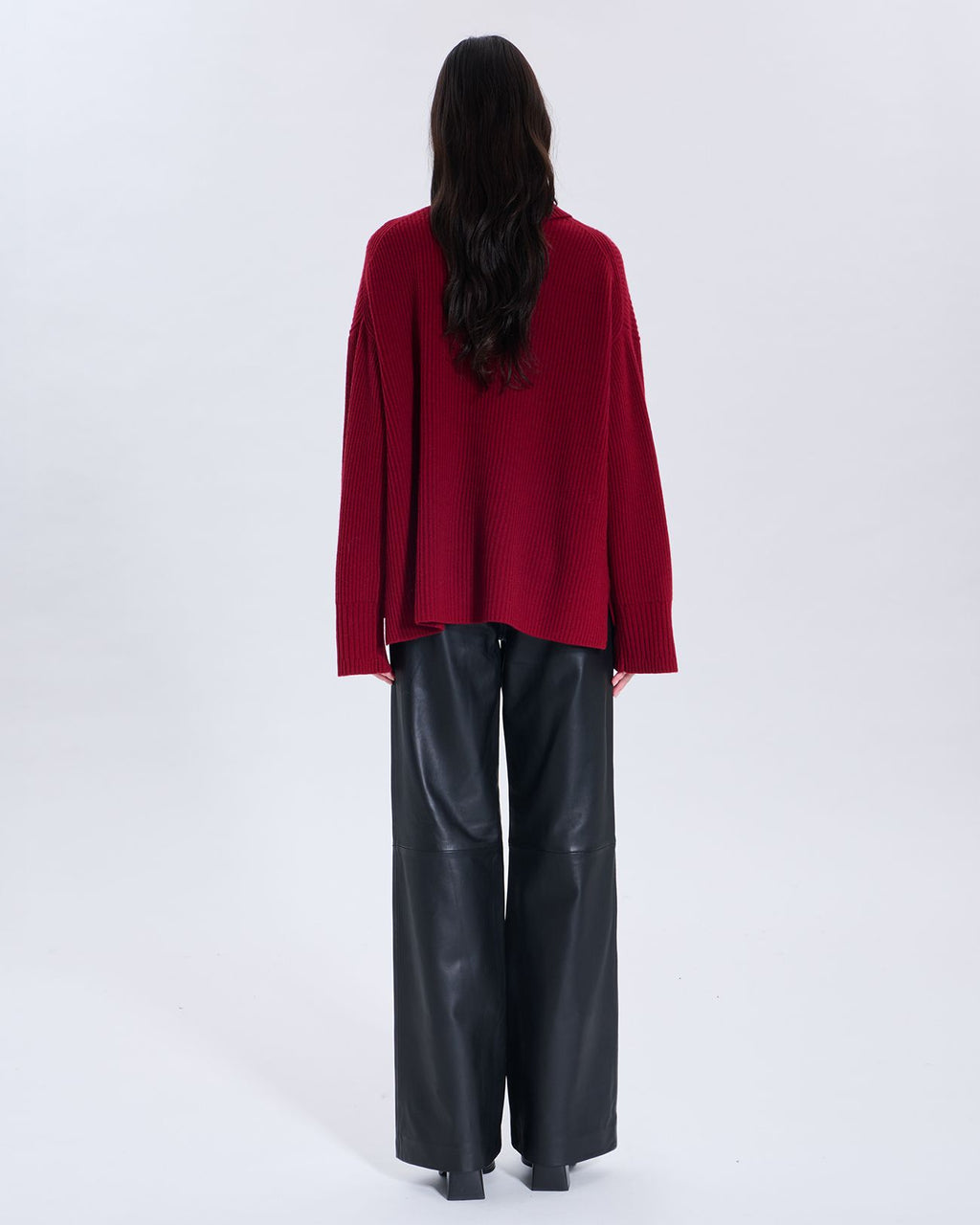 Peru carmine sweater_3