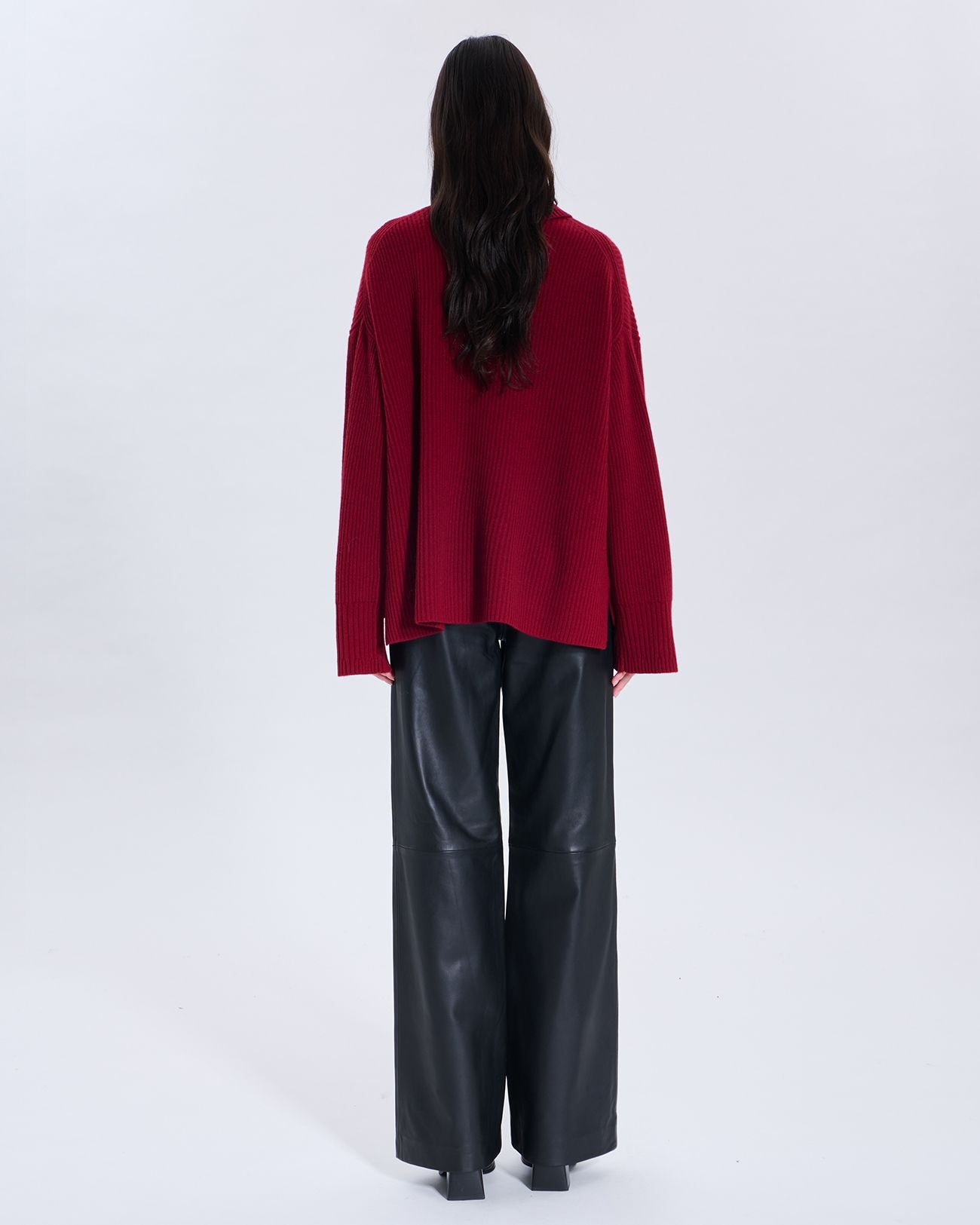 Peru carmine sweater_3