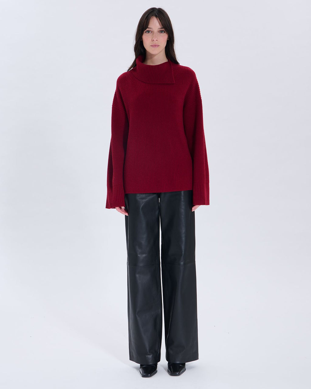 Peru carmine sweater_4