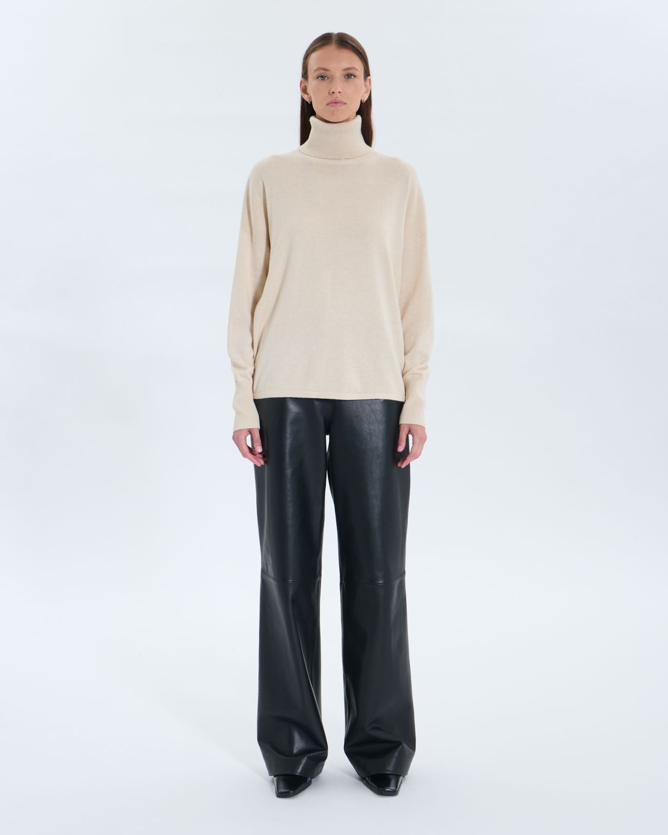 Prunao beige chine sweater_4