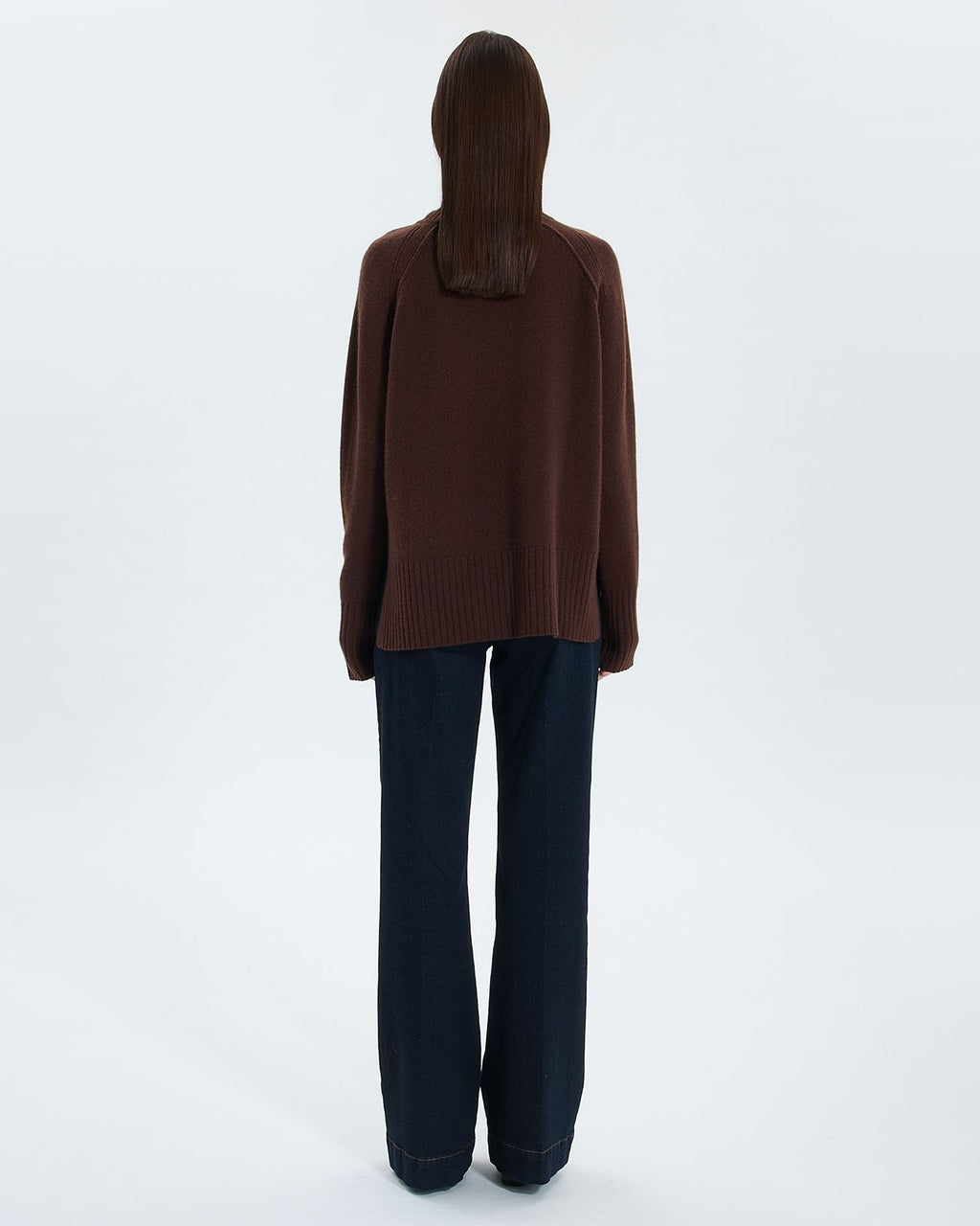 Pull Nefeli chocolat en cachemire_4