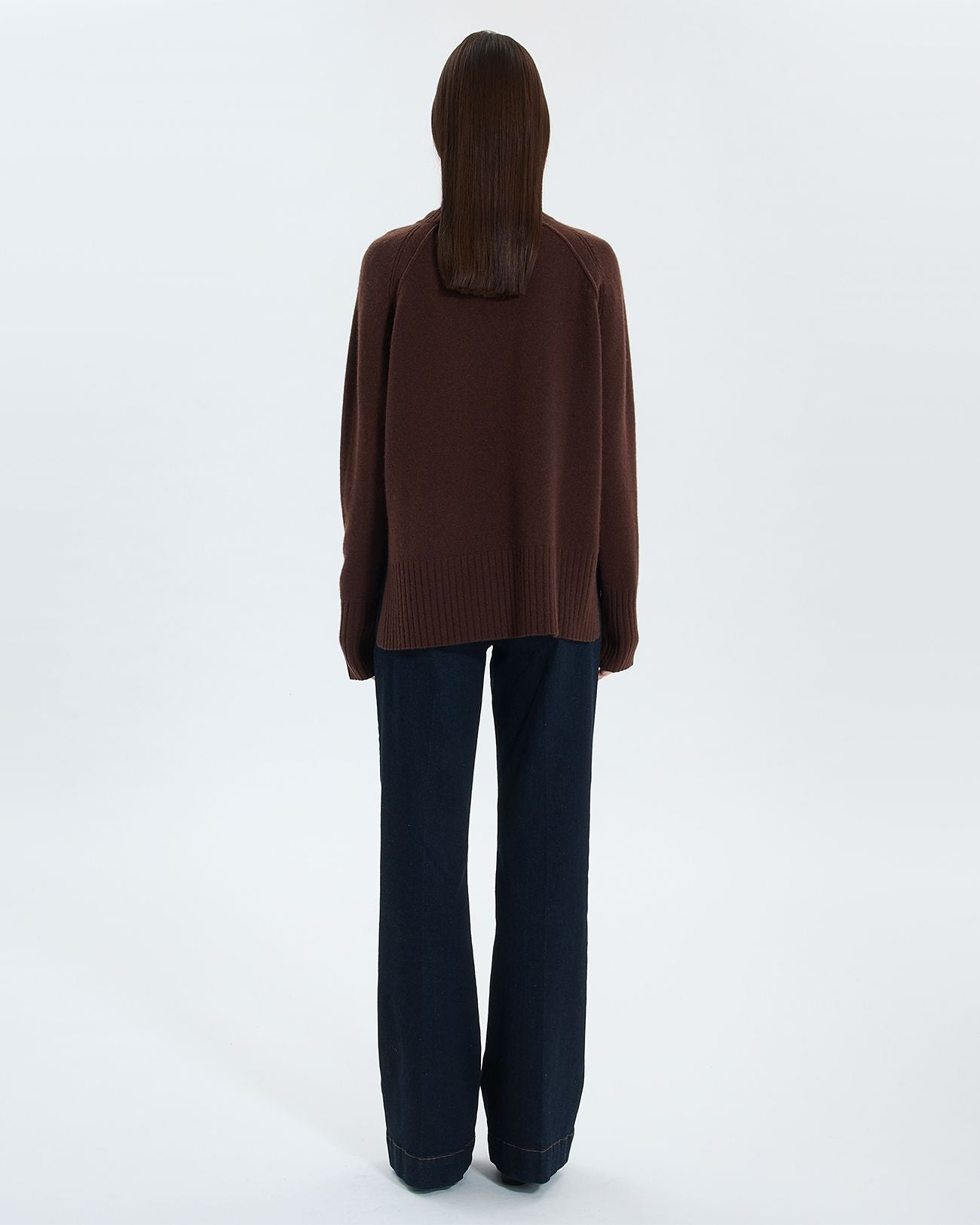 Pull Nefeli chocolat en cachemire_4