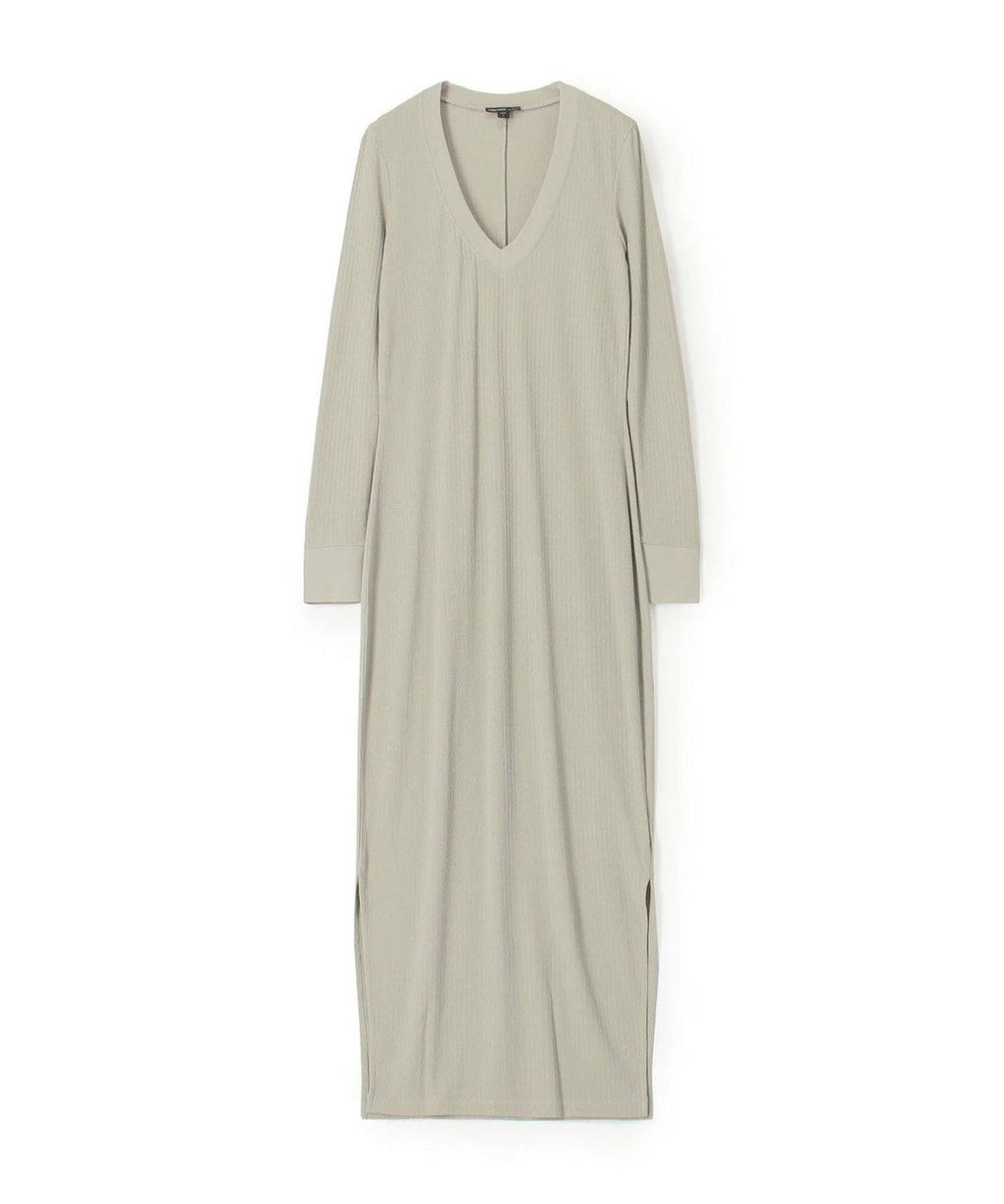 Robe Côtelée Col V - Silt - Femme