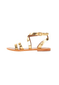 White Sun - LesiaDark Gold Sandals