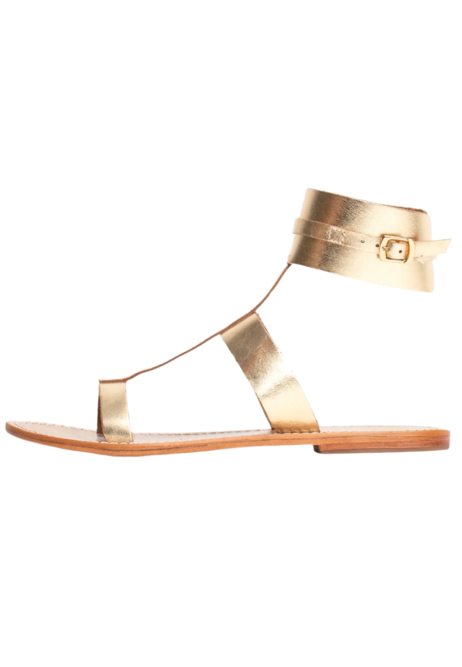 White Sun - Sandales Barcari - Buff Dark Gold - Dark Gold