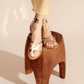 White Sun - Sandalias Montgomery - Dark Gold Buff - Dark Gold