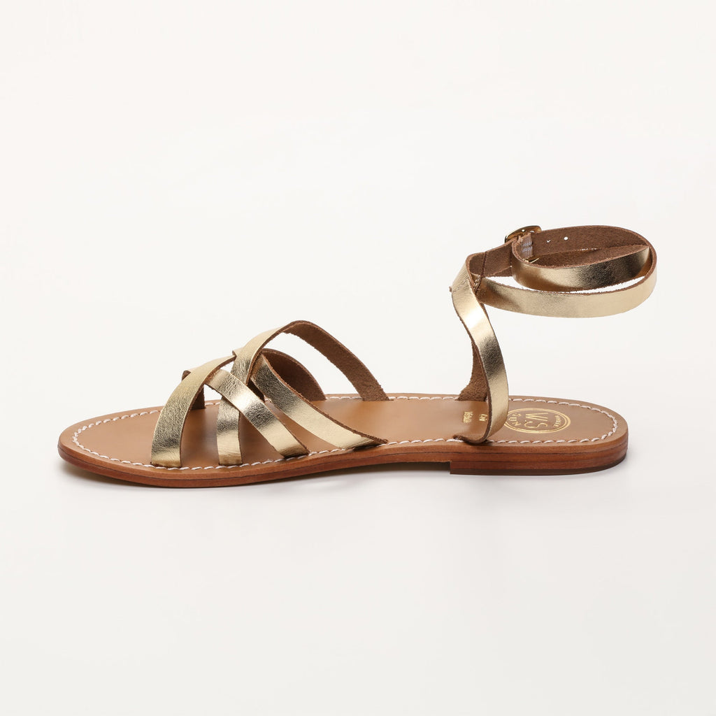 White Sun - Sandalias Montgomery - Dark Gold Buff - Dark Gold
