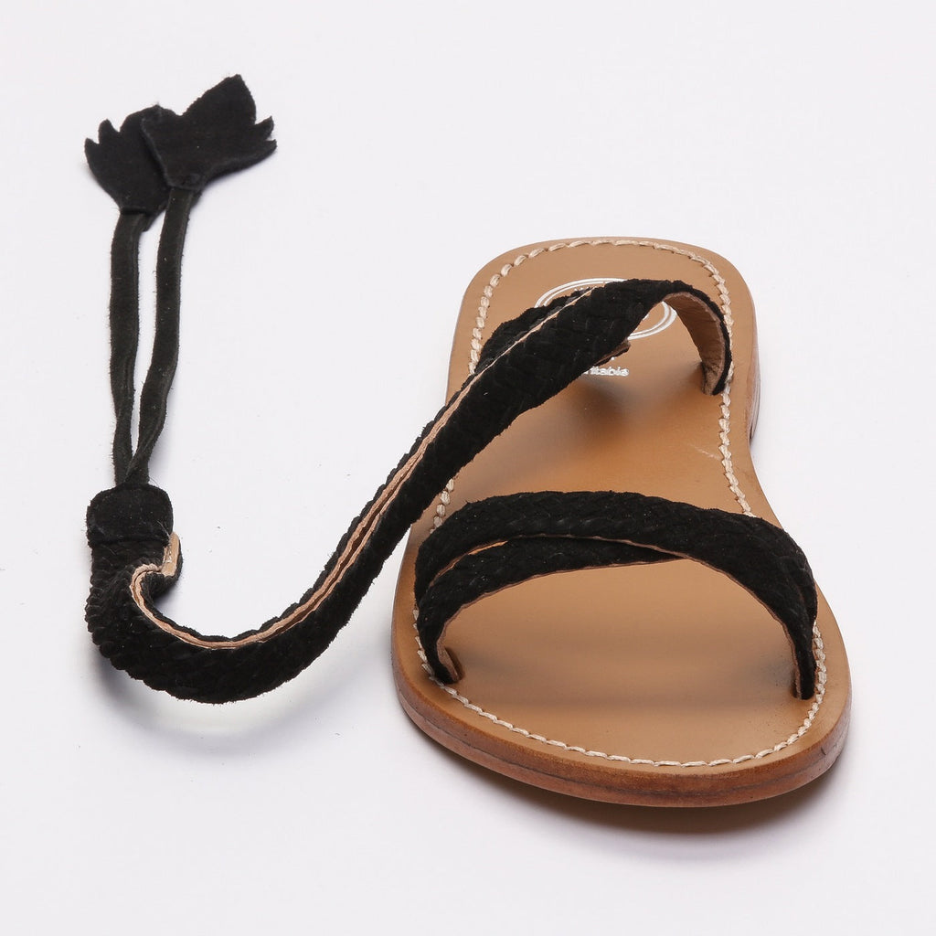 White Sun - Sandales Mora - Noir - Femme