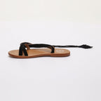 White Sun - Sandales Mora - Noir - Femme