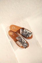 Simpatica Mules - Pewter
