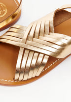 White Sun - Wintera Sandals - Dark Gold Buff - Dark Gold