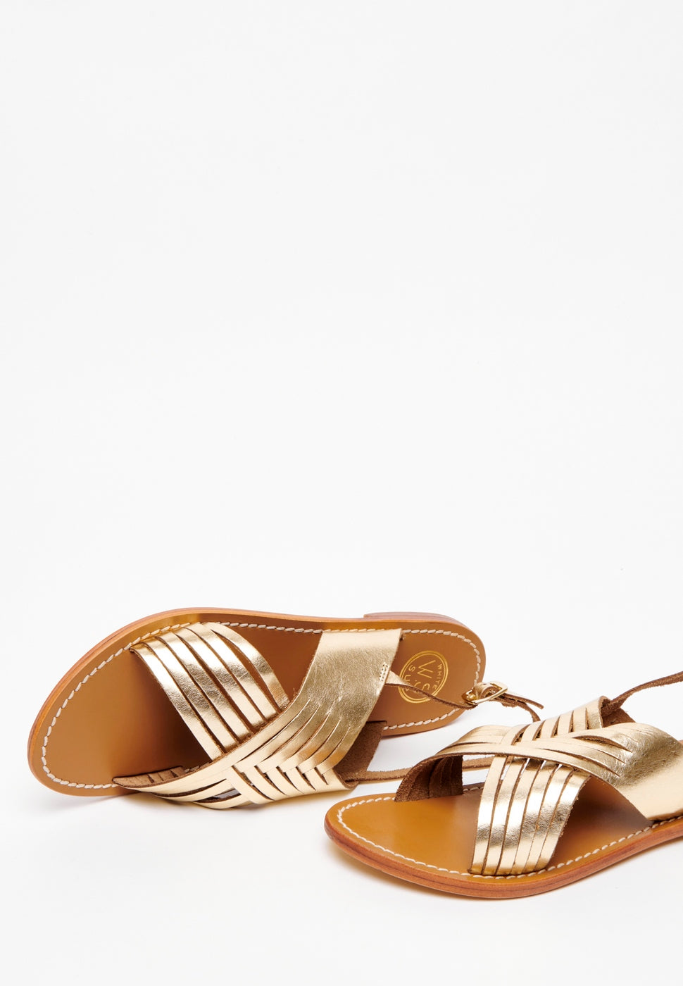 White Sun - Wintera Sandals - Dark Gold Buff - Dark Gold