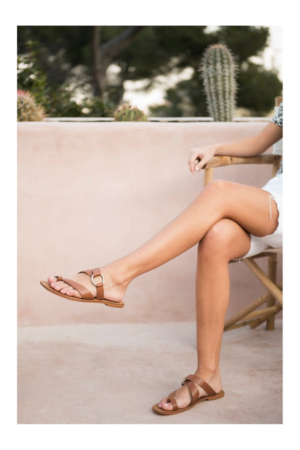 White Sun - Mules Emma - Camel Buff - Camel