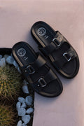 White Sun - Mules Charlotte - Noir