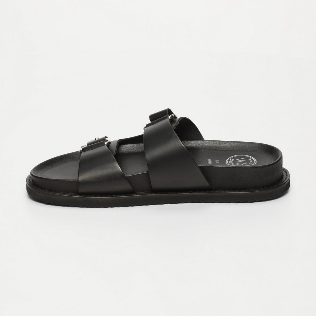White Sun - Mules Charlotte - Noir