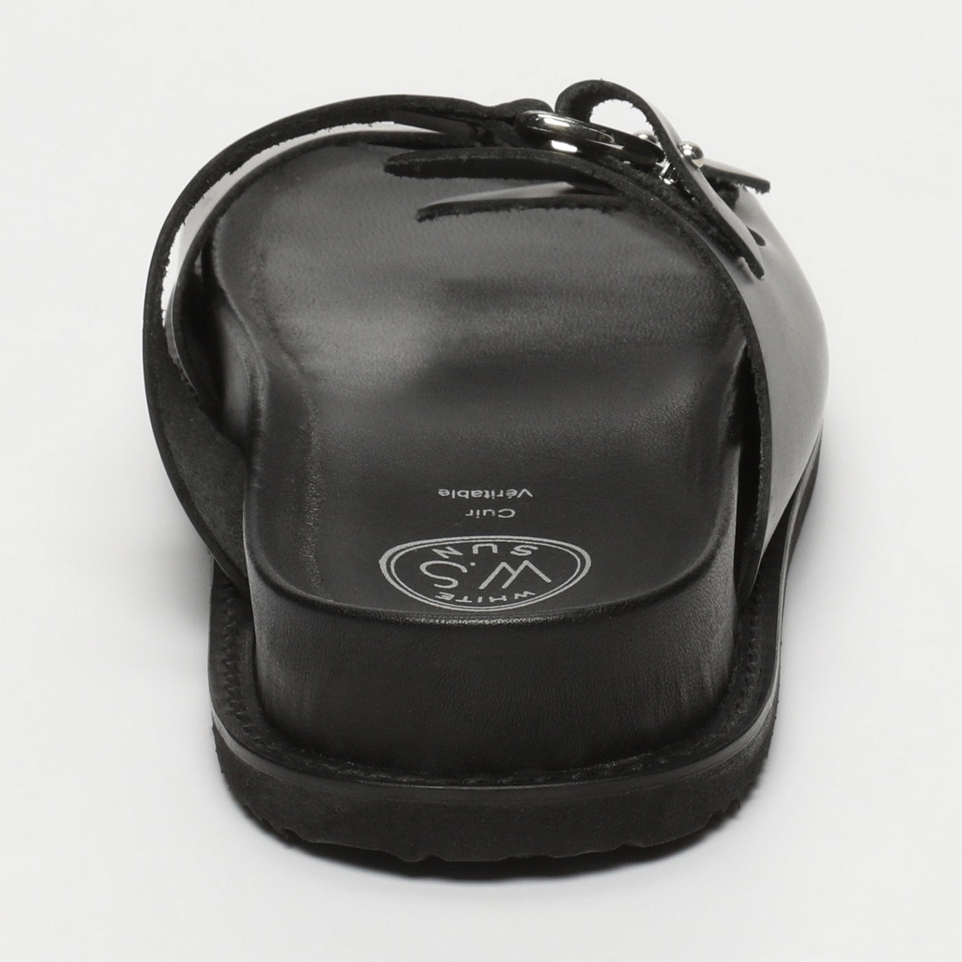 White Sun - Mules Charlotte - Noir