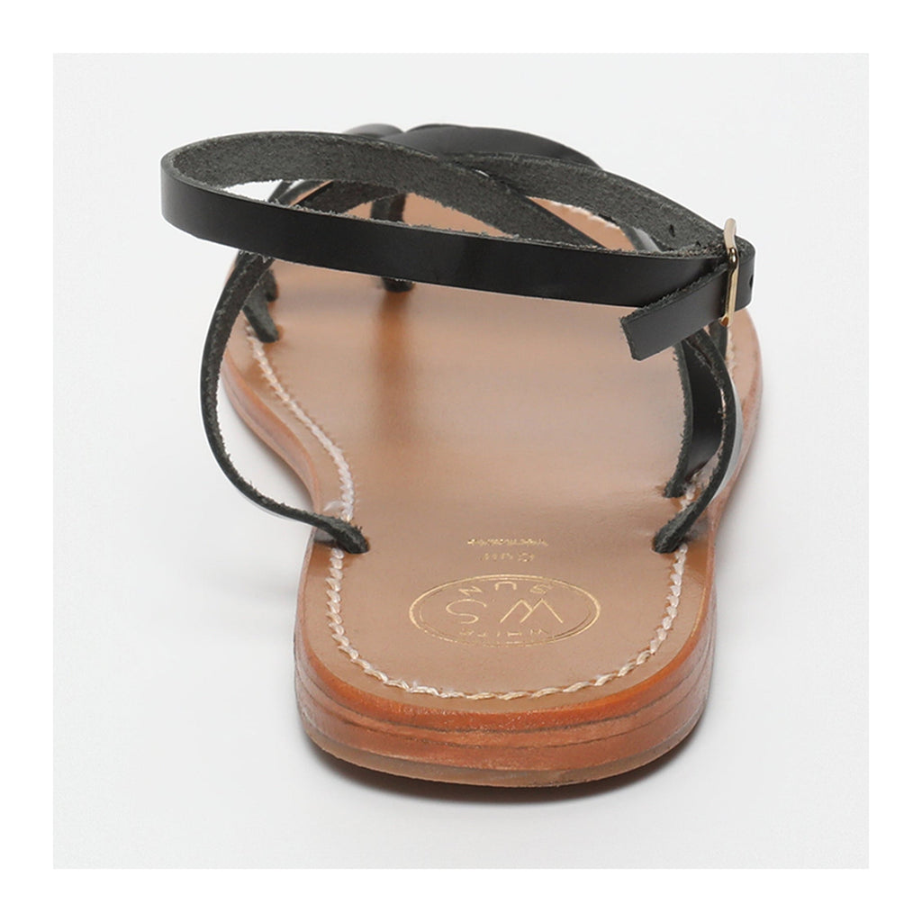 White Sun - Sandalias Luna - Negro Buff - Negro