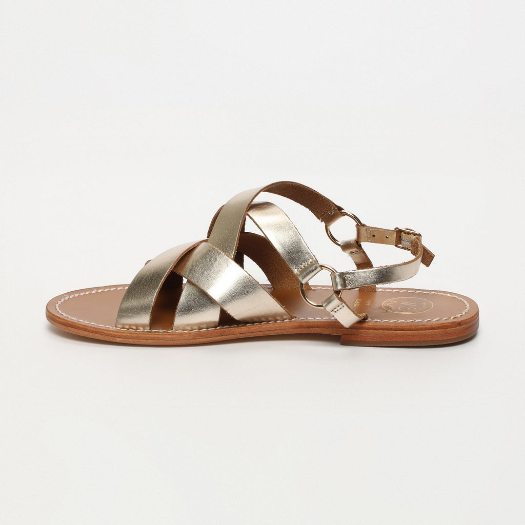 White Sun - Sandalias Ella - Gold Buff - Dorado