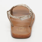 White Sun - Sandales Mila - Platinium Metallic Nappa - Platinium