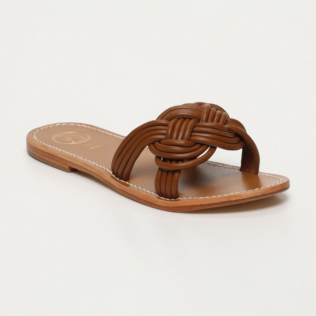 White Sun - Mules Ellie - Camel Sheep Nappa - Camel
