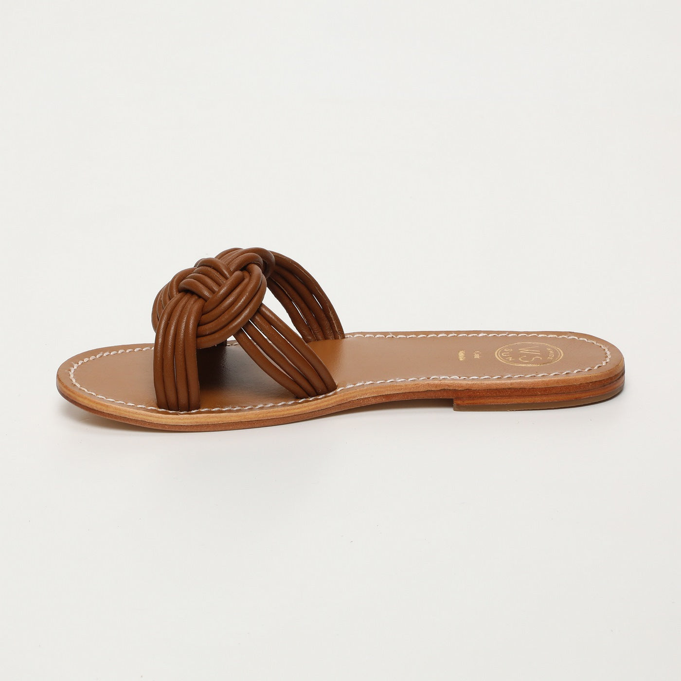 White Sun - Mules Ellie - Camel Sheep Nappa - Camel